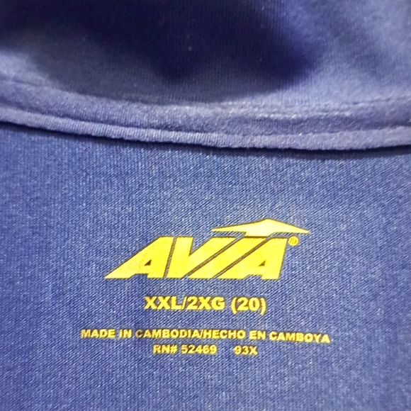 0720 Avia Lightweight Half Zip Pullover Hoodie - Picture 4 of 7